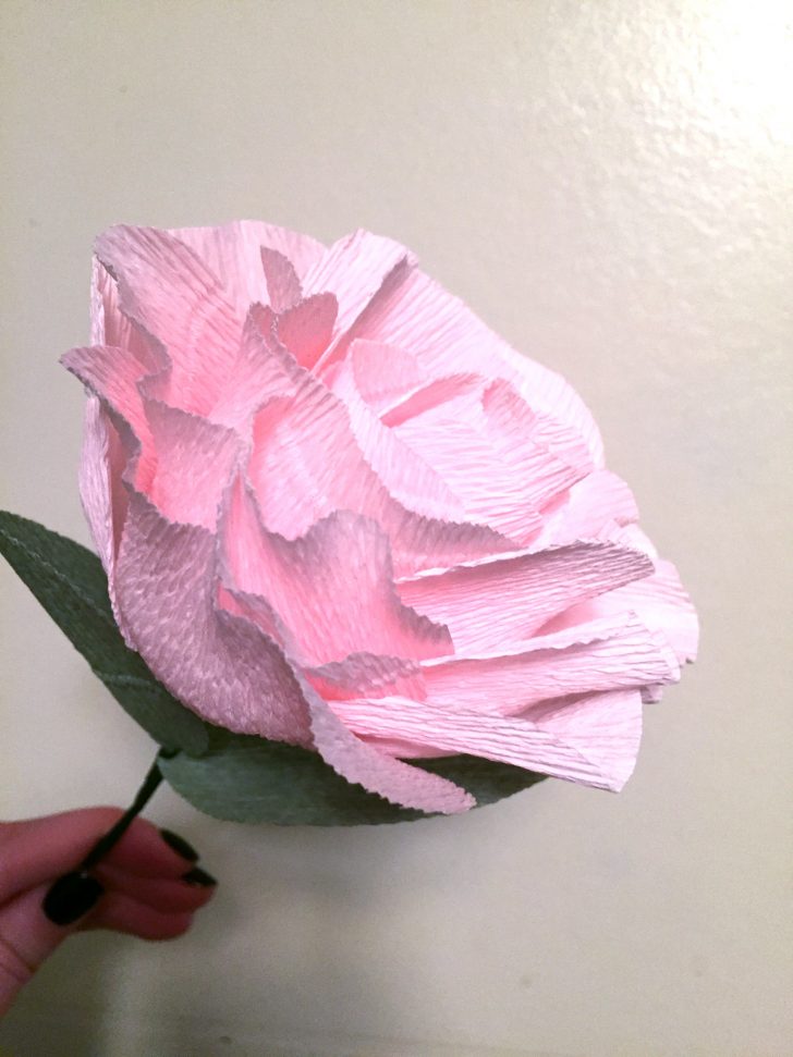 Craft Paper Flowers Roses Real Bride Lucinda Paper Flowers Are Better