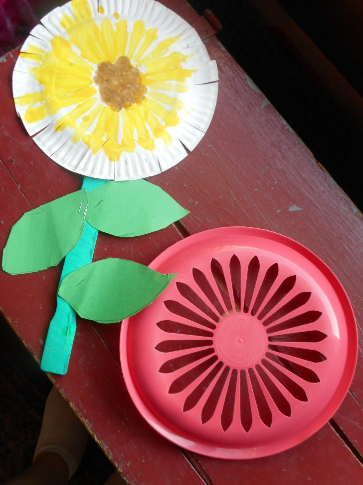 Sunflower Paper Plate Craft Learning Activities » Craftrating