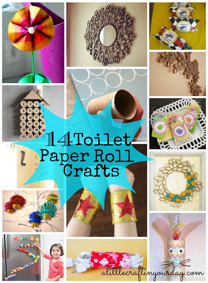 Toilet Paper Crafts 14 Toilet Paper Roll Crafts A Little Craft In Your