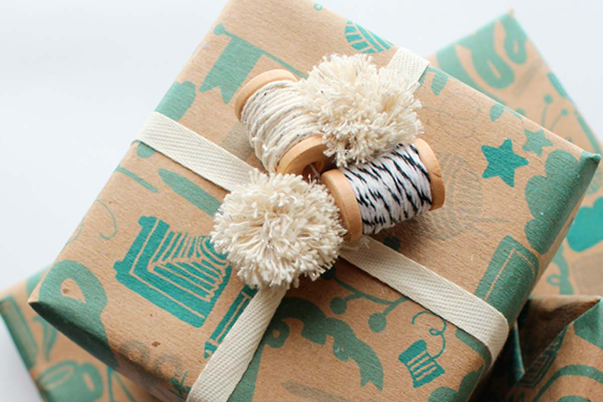 Custom Printed Wrapping Paper   Kraft Rolls | Kraft Paper Wrapping