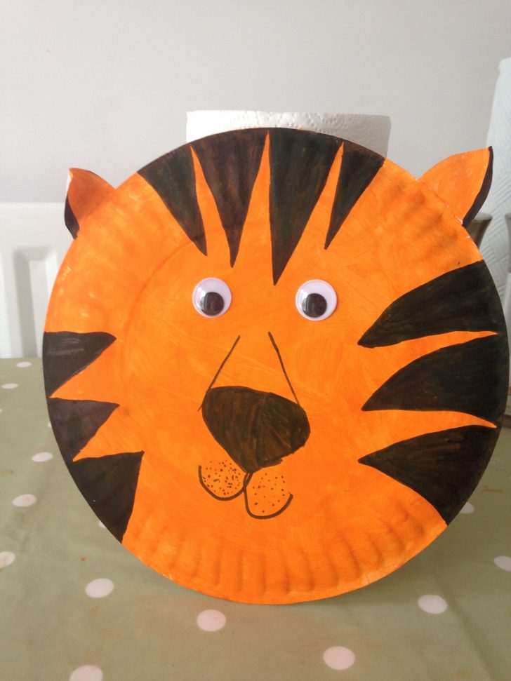 Creative ideas for pumpkin paper crafts design Paper Plate Pumpkin ...