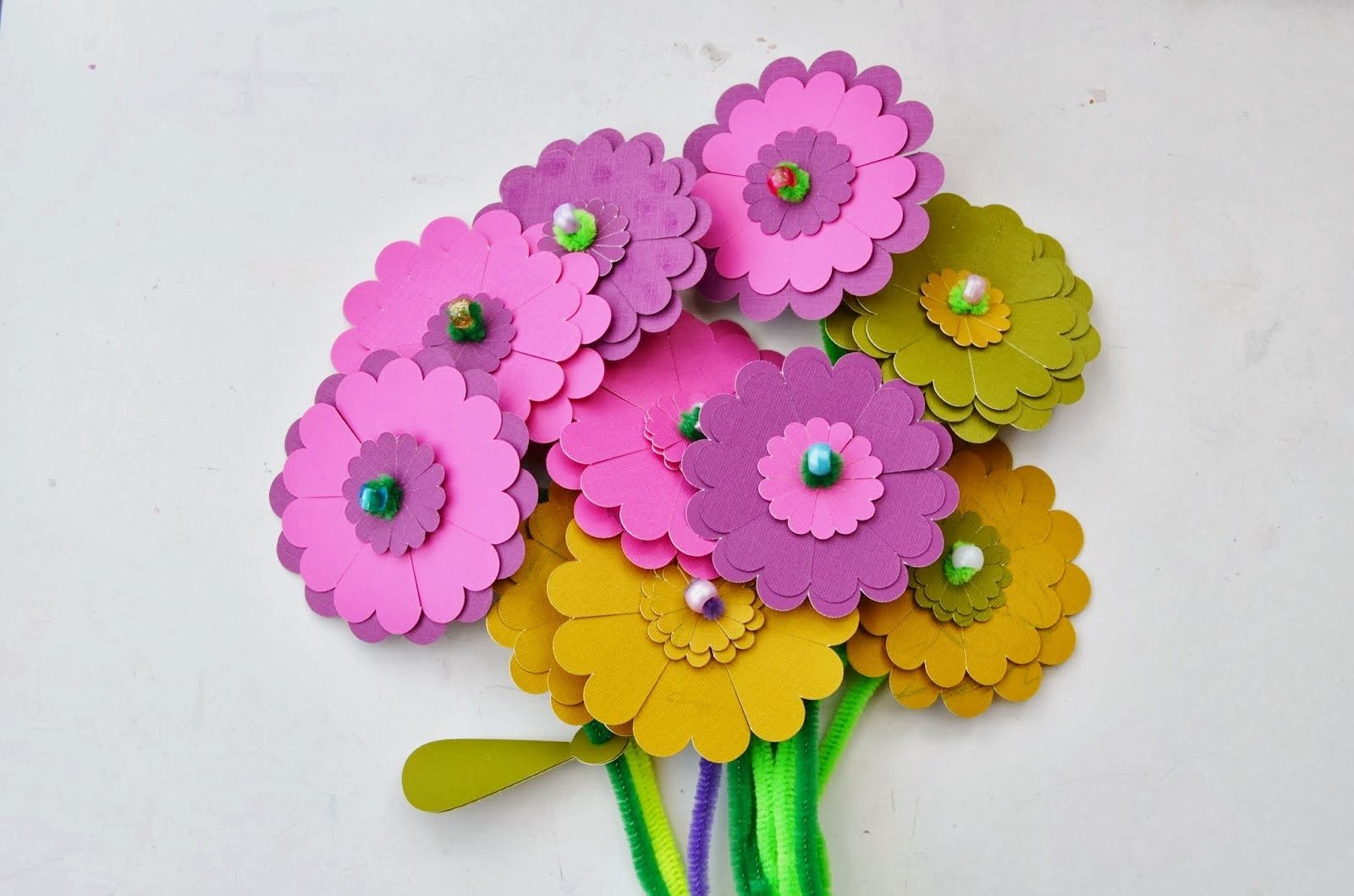 Flower Craft Paper Snugglebug University Paper Flower Craft Kit