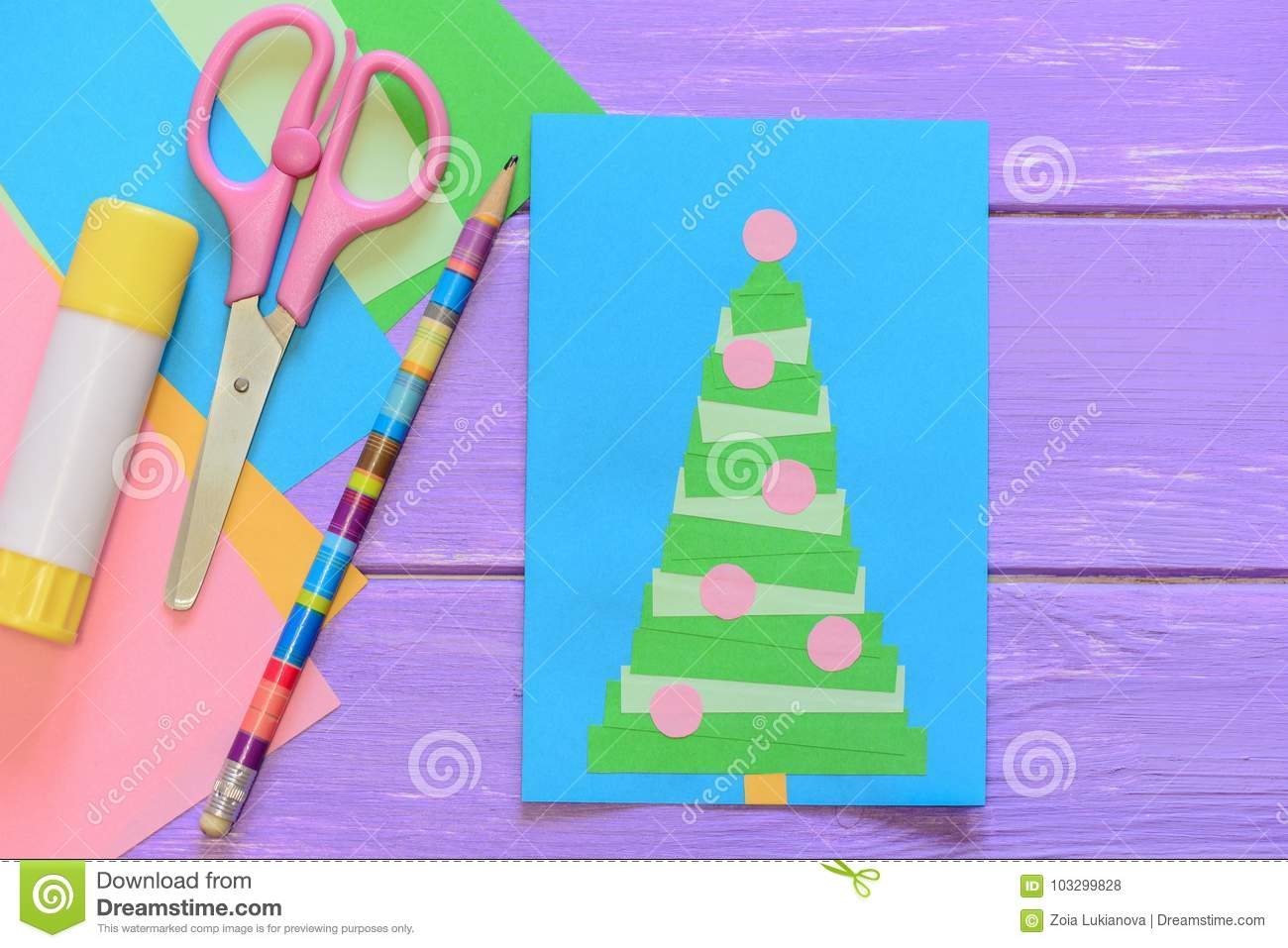 paper-craft-christmas-card-ideas-easy-homemade-christmas-card-scissors