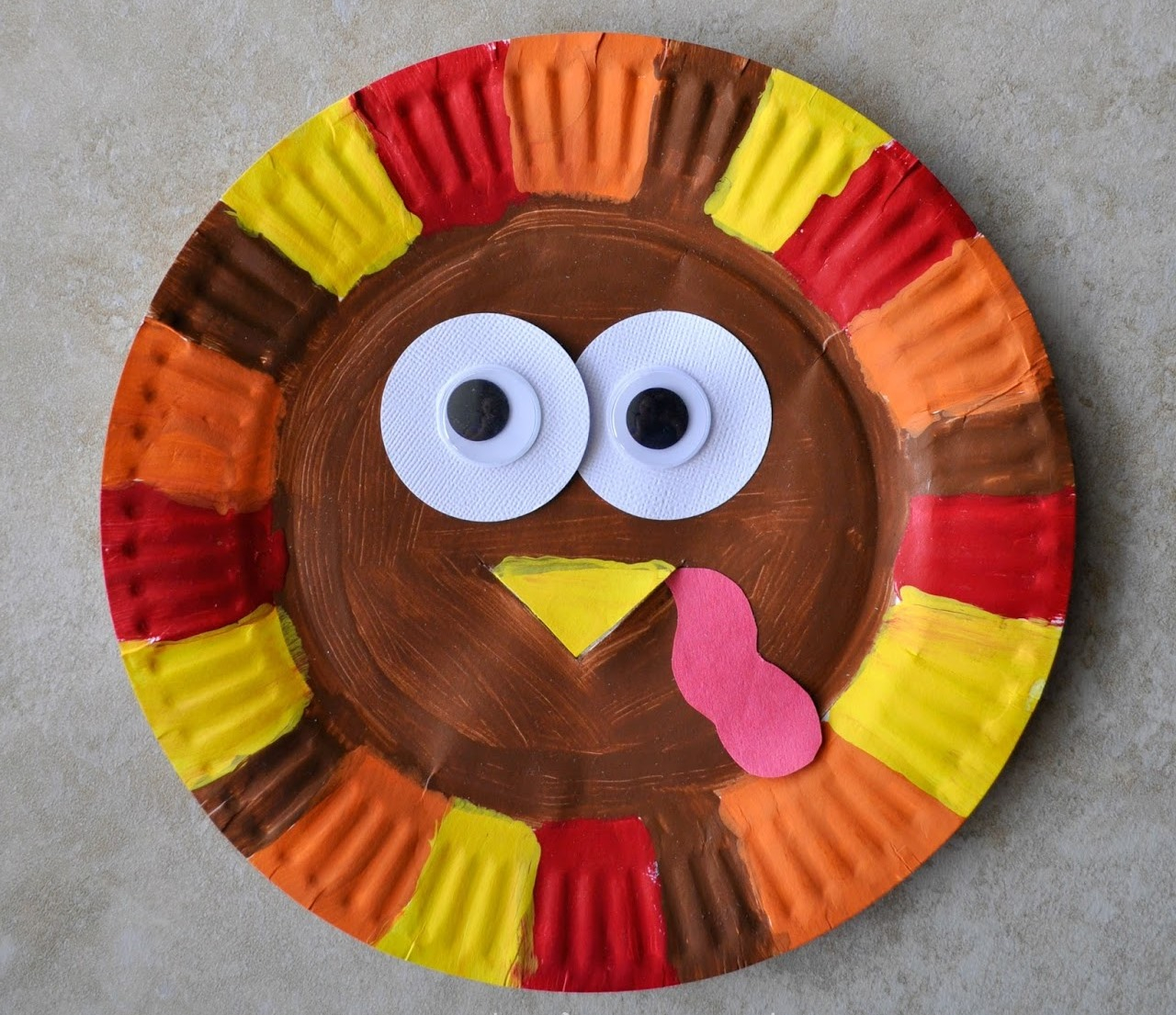 Paper Plate Turkey Crafts Paper Plate Turkey Craft Find Craft Ideas ...